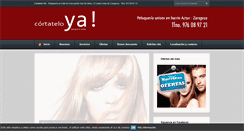 Desktop Screenshot of cortateloya.com